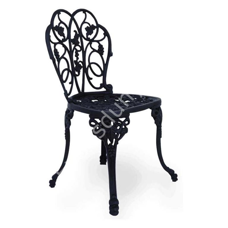 Neap Alüminyum Döküm Sandalye Siyah