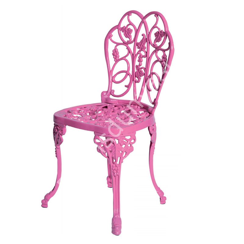 Neap Alüminyum Döküm Sandalye Pembe