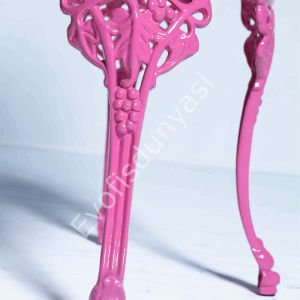 Neap Alüminyum Döküm Sandalye Pembe