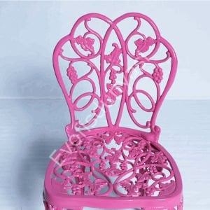 Neap Alüminyum Döküm Sandalye Pembe