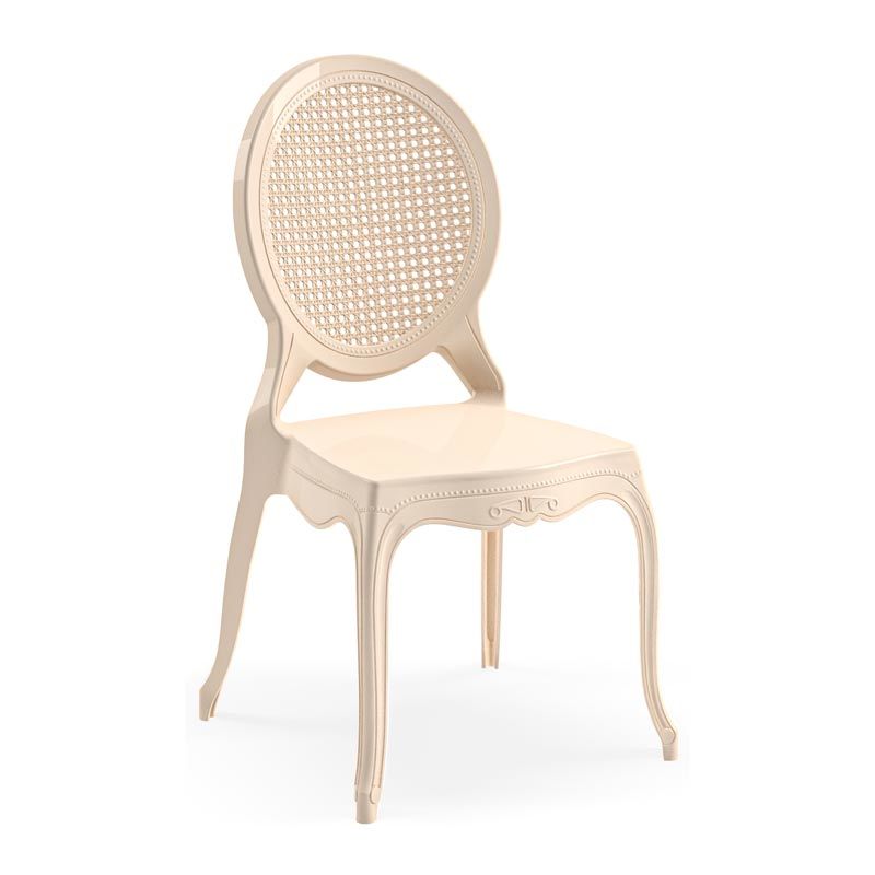 Hanedan Plastik Sandalye Krem