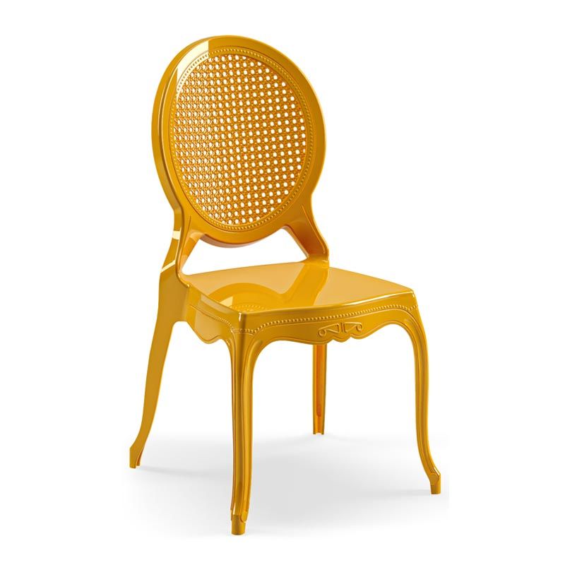 Hanedan Plastik Sandalye Gold