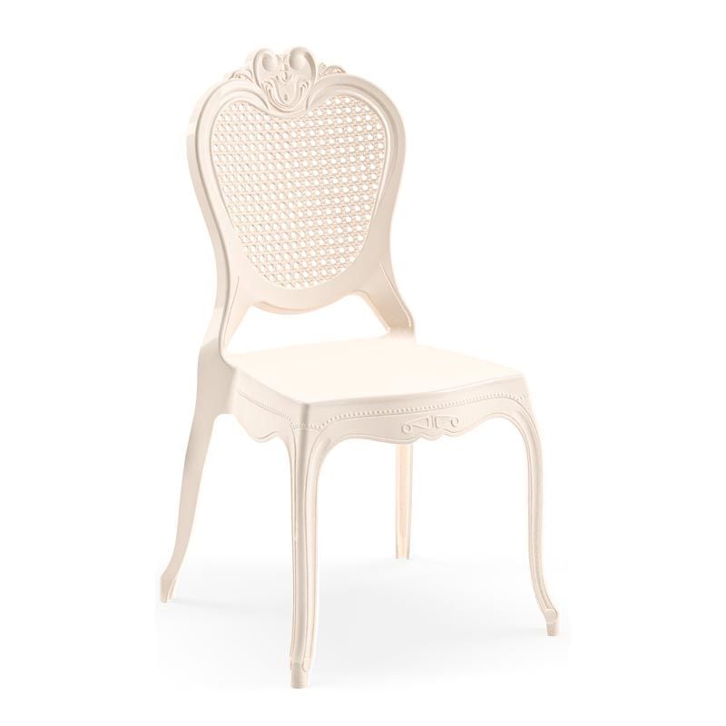 Padişah Plastik Sandalye Krem