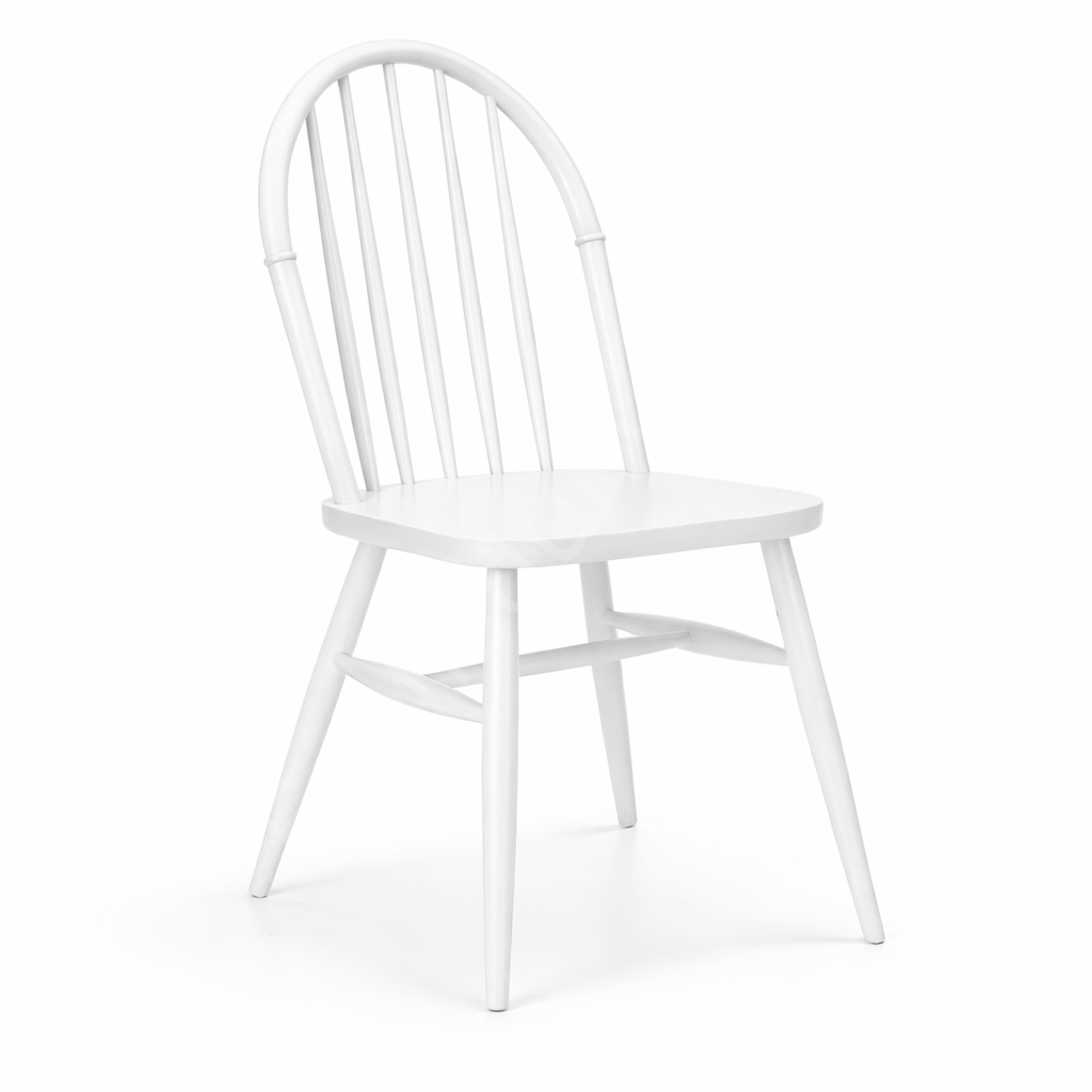 Eyfel Modern Ahşap Sandalye Beyaz
