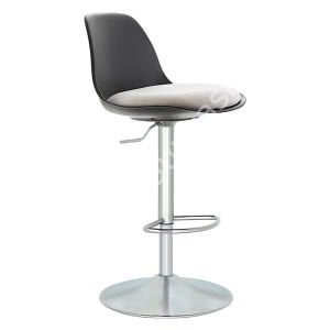 Vegas Modern Tepsi Ayaklı Bar Sandalyesi Beyaz