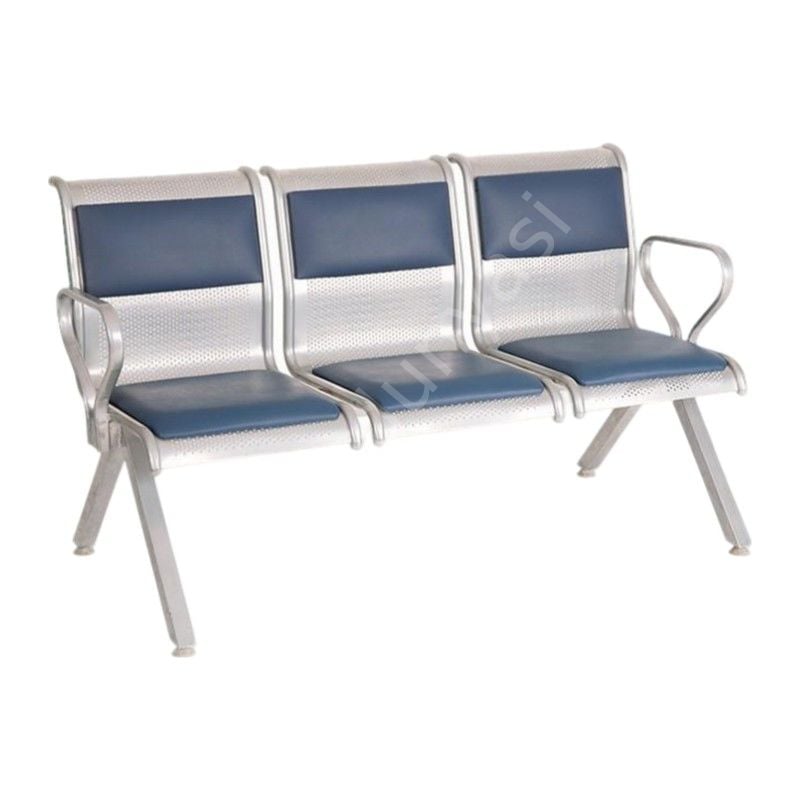 Eta Metal Üçlü Bekleme Koltuğu