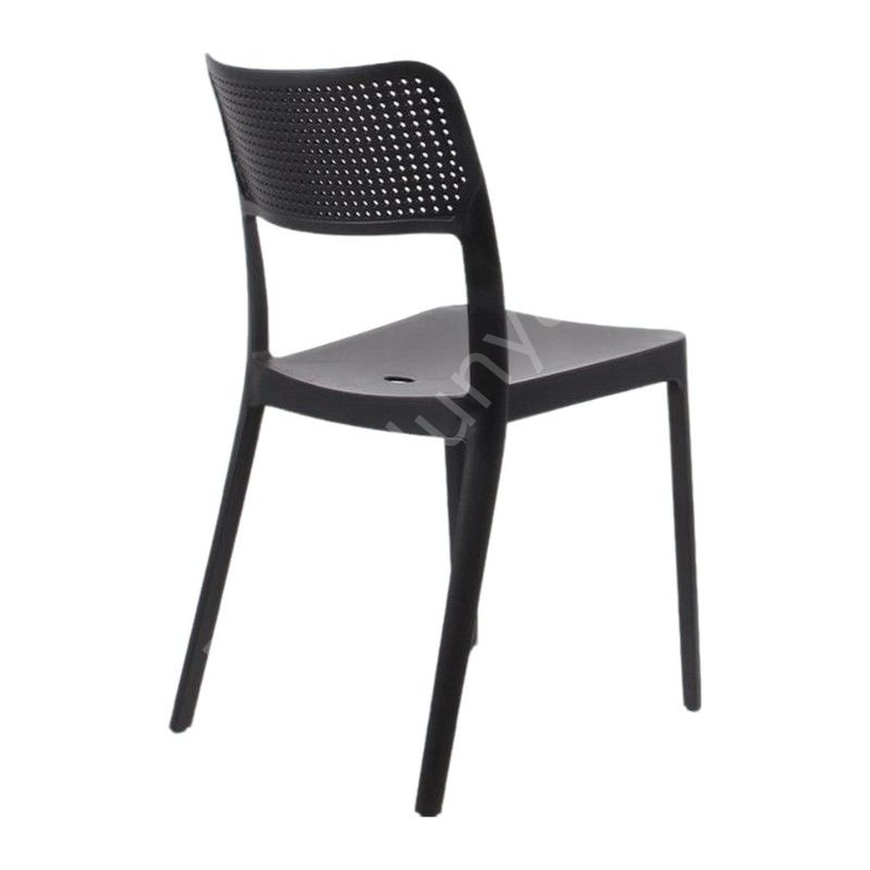 Venüs PP Plastik Sandalye Siyah