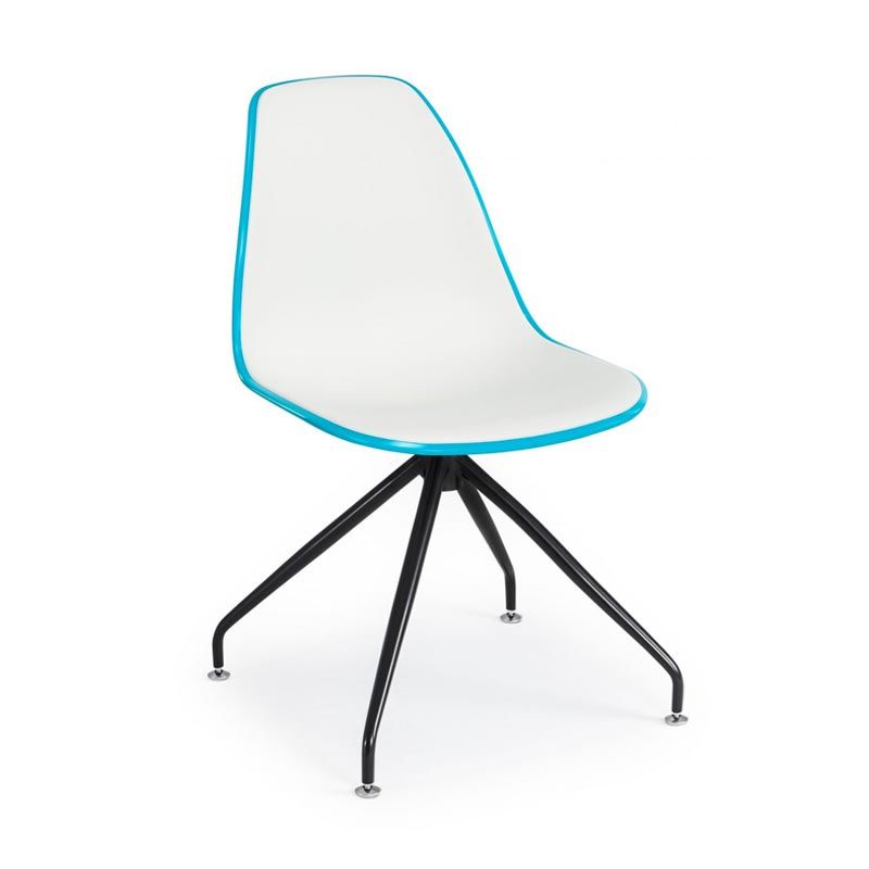 Veos PP Metal Ayaklı Sandalye Turkuaz