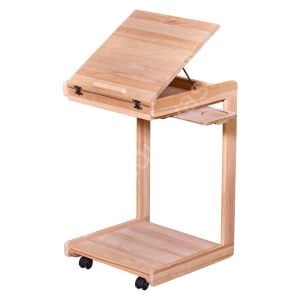 Tekerlekli Ayarlanabilir HAM C Sehpa – Laptop & Kahve Masası