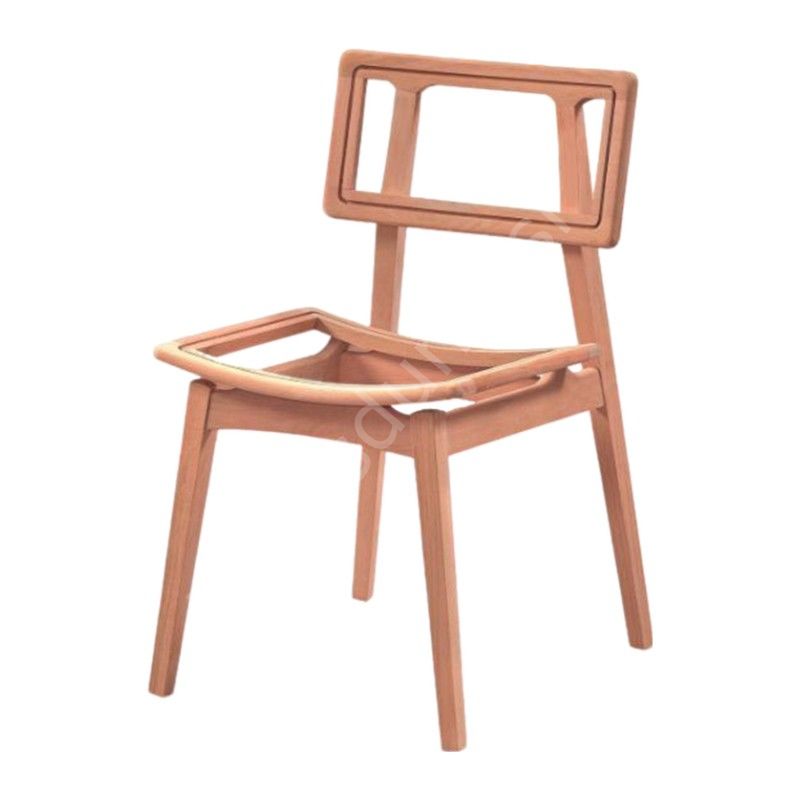 Ham Ahşap Sandalye 006