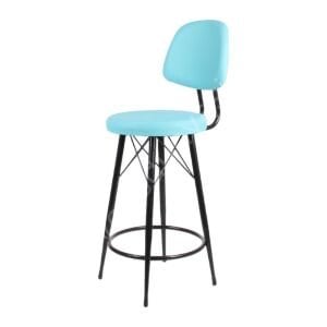 Ekom Metal Bar Sandalyesi Turkuaz - 65 cm