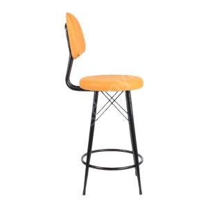 Ekom Metal Bar Sandalyesi Hardal - 65 cm