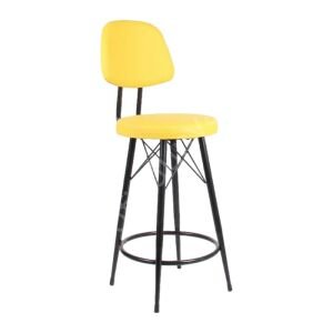 Ekom Metal Bar Sandalyesi Sarı - 75 cm
