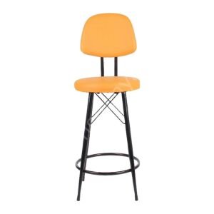 Ekom Metal Bar Sandalyesi Hardal - 75 cm