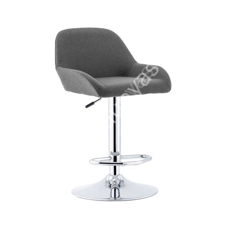 Aura Bar Sandalyesi Gri