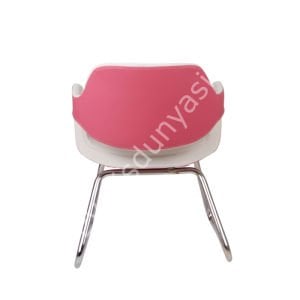 Markus Bekleme Sandalyesi Pembe Krem