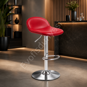 Viona Modern Deri Bar Sandalyesi