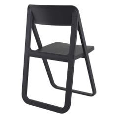 Dream Katlanabilir PP Sandalye Siyah