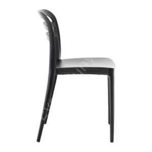 Pendos PP Plastik Sandalye Siyah