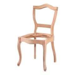 Kelebek Ham Ahşap Sandalye