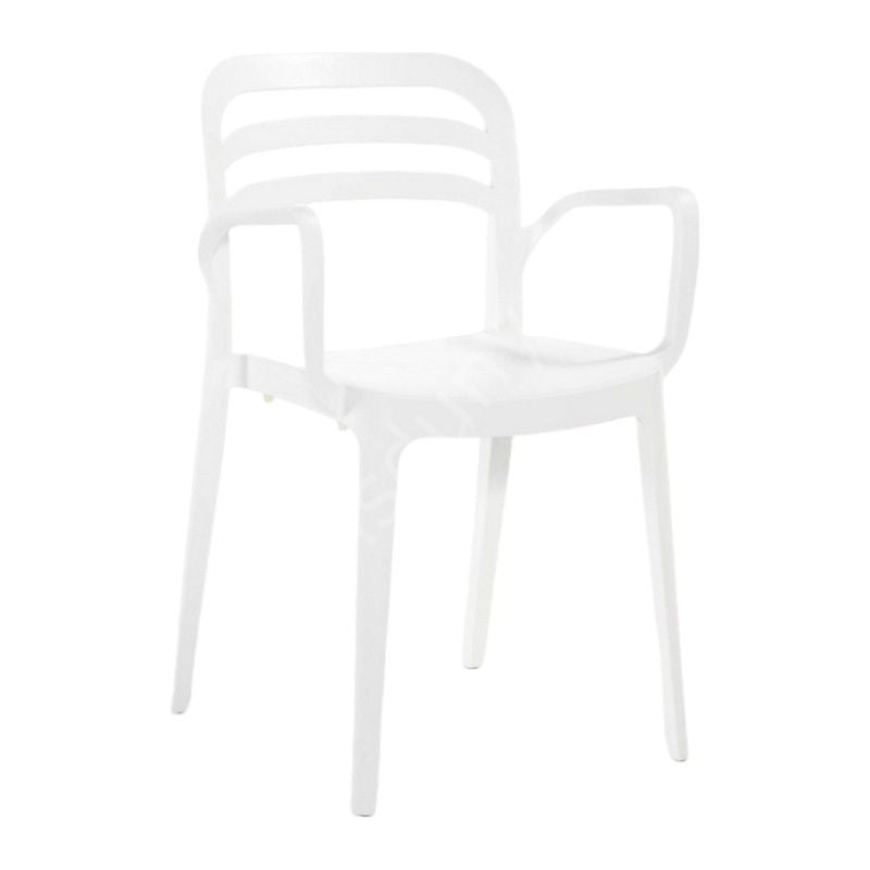 Pendos PP Kollu Plastik Sandalye Beyaz