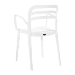 Pendos PP Kollu Plastik Sandalye Beyaz