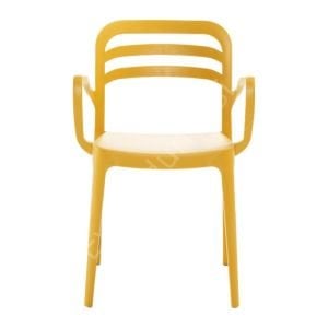 Pendos PP Kollu Plastik Sandalye Sarı
