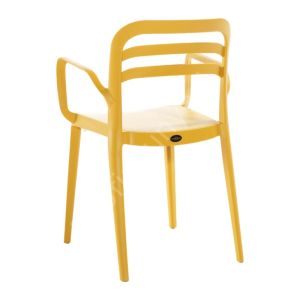 Pendos PP Kollu Plastik Sandalye Sarı