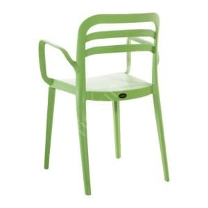 Pendos PP Kollu Plastik Sandalye Yeşil