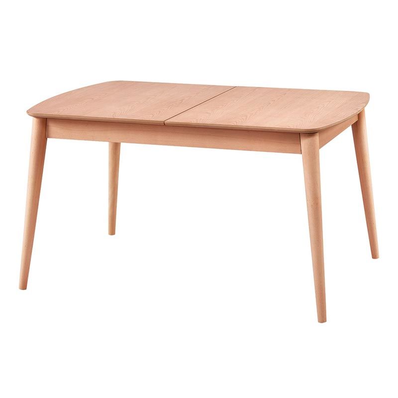Ham Kayın 140'lık Oval Retro Yemek Masası