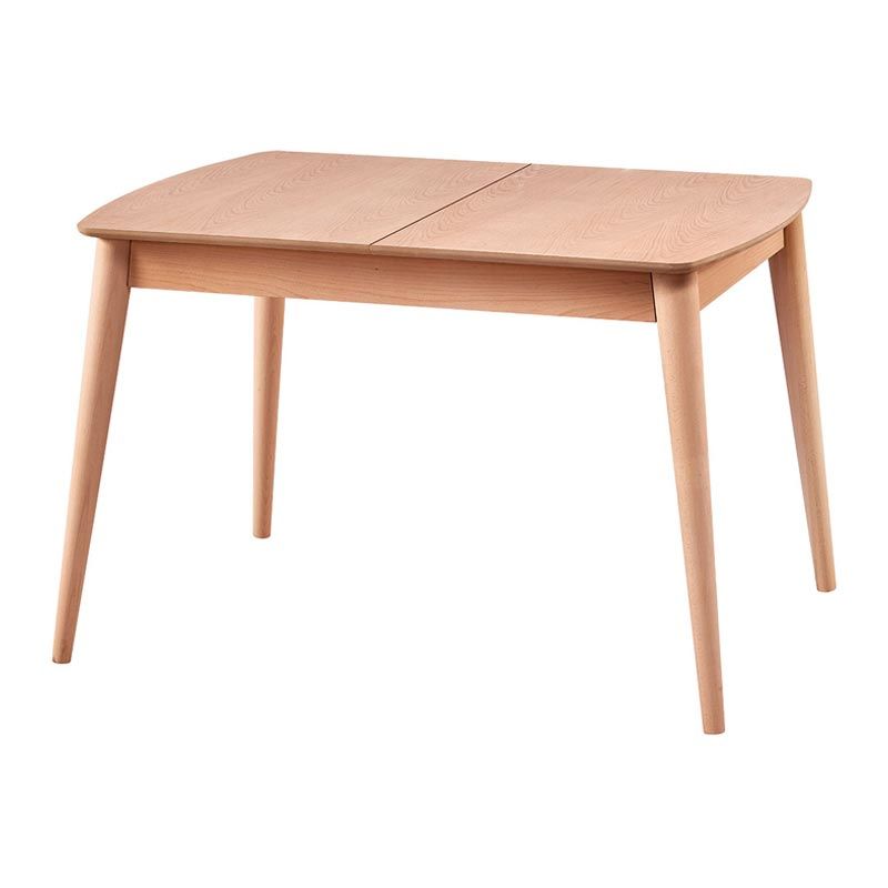 Ham Kayın 120'lik Oval Retro Yemek Masası