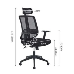 James Stella Kol Müdür Koltuğu Pembe File - Krom