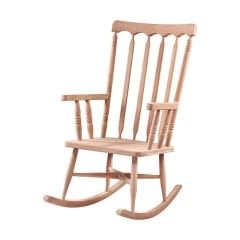 Ham Star Tornalı Ahşap Sallanır Koltuk