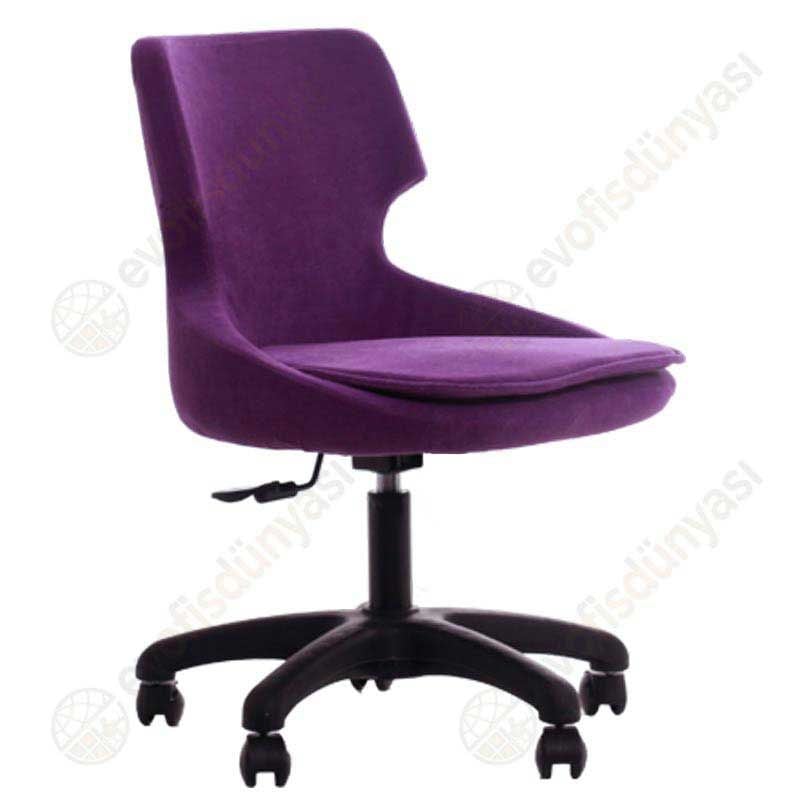 Sude Çalışma Koltuğu Mor - Plastik