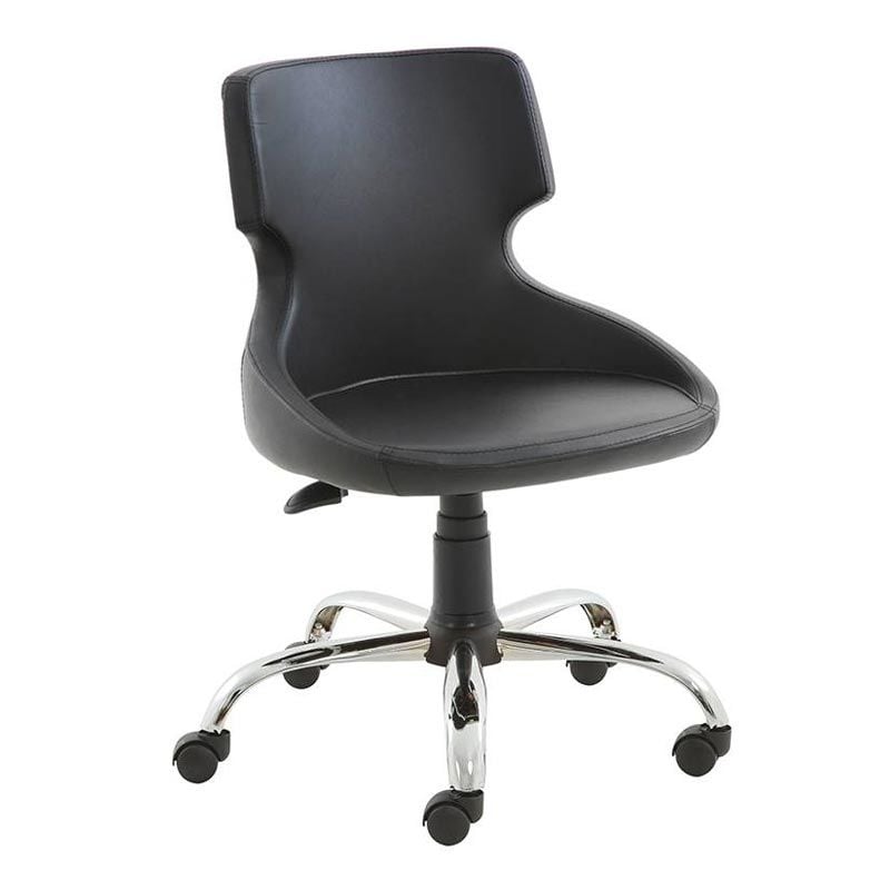 Sude Çalışma Koltuğu Siyah - Krom