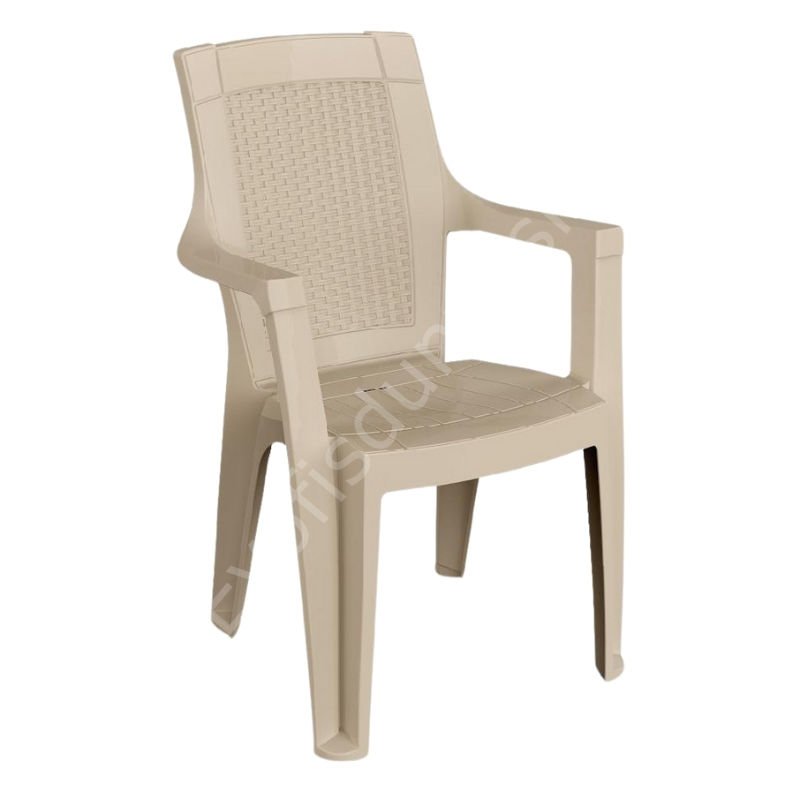 Alp Kollu Plastik Sandalye Kum Beji