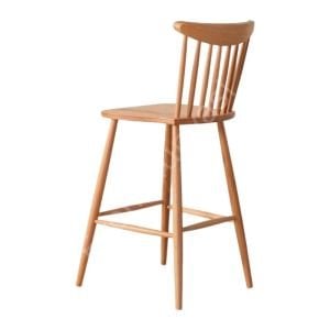 Kırlangıç Ahşap Bar Sandalyesi