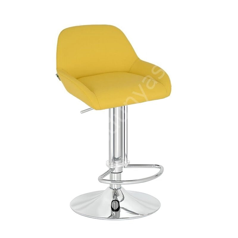 Aura Bar Sandalyesi Sarı