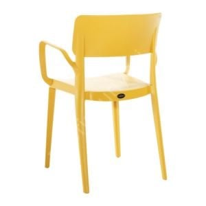 Panor Pp Kollu Sandalye Hardal