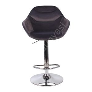 Arf  Bar Sandalyesi Antrasit Kumaş