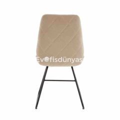 Coil Boyalı Ayak Misafir Koltuğu Krem