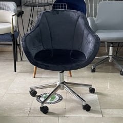 Megan Bilgisayar ve Çalışma Koltuğu Antrasit - Krom