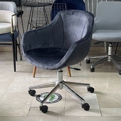 Megan Bilgisayar ve Çalışma Koltuğu Antrasit - Krom