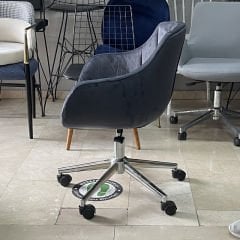 Megan Bilgisayar ve Çalışma Koltuğu Antrasit - Krom