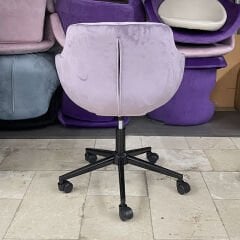 Megan Bilgisayar ve Çalışma Koltuğu Lila - Siyah Boya
