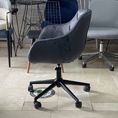 Megan Bilgisayar ve Çalışma Koltuğu Antrasit - Siyah Boya