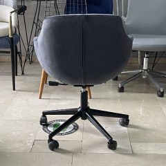 Megan Bilgisayar ve Çalışma Koltuğu Antrasit - Siyah Boya