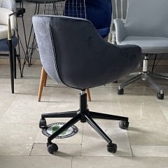 Megan Bilgisayar ve Çalışma Koltuğu Antrasit - Siyah Boya