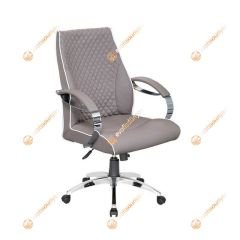 Divan Krom Ayaklı Çalışma Koltuğu