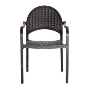 Tau PP Plastik Sandalye Kahve